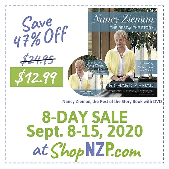 Sale at ShopNZP Save 47 Percent Off Nancy Zieman, the Rest of the Story Book with DVD