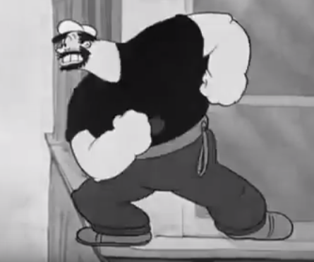 Bluto from Popeye