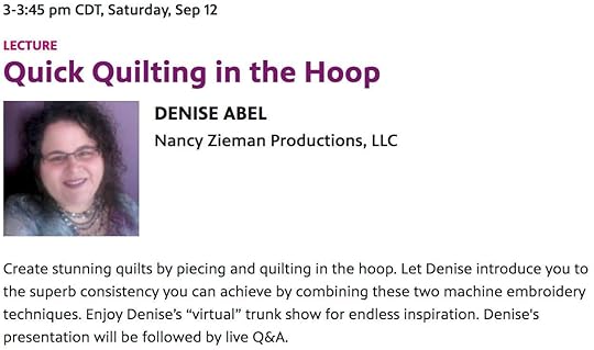 The Great Wisconsin Quilt Show –Virtual Event, Sept. 10-12, 2020