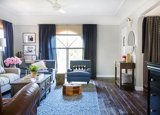 Emily Henderson_Target_Makeover_Nanny Suprise_Happy_Modern_Traditional_Eclectic_Makeover_Blue_Pink_Living Room_18