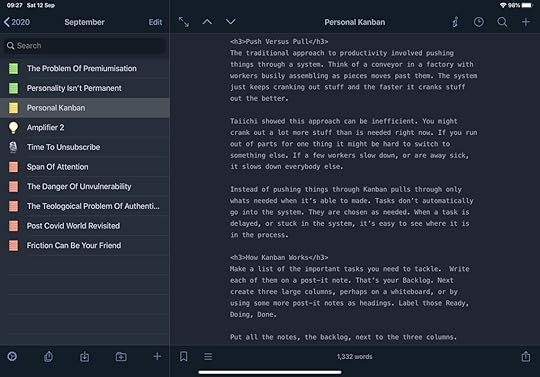 Personal Kanban Limit WIP