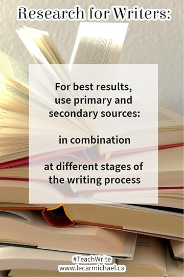 Primary and Secondary Sources