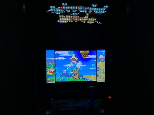 Liquid Kids running on the Legends Ultimate with Pixelcade/BitPixel and PixelcadeX app