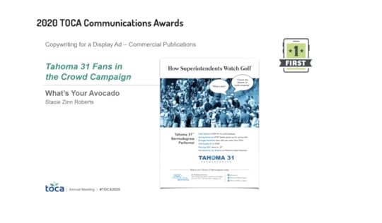 TOCA Tahoma 31 ad award