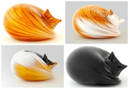 cat-glass-sculptures
