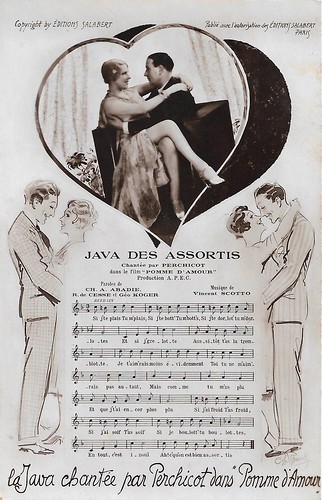 André Perchicot in Pomme d'amour (Jean Dréville, 1932)