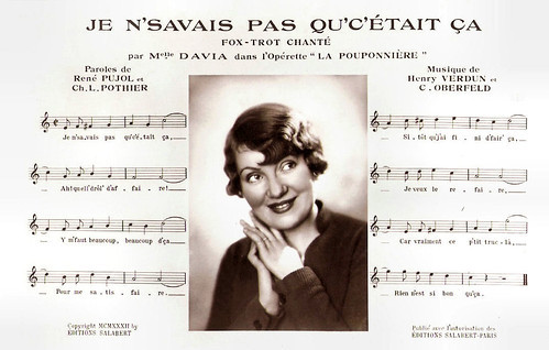 Davia in La Pouponnière (1933)