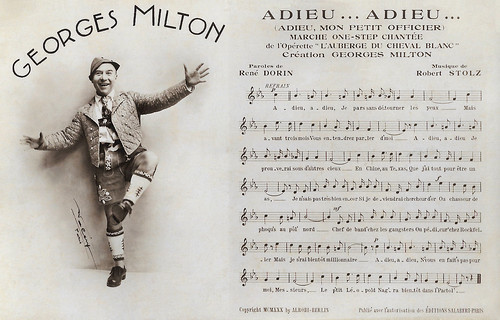 Georges Milton in L'auberge du cheval blanc