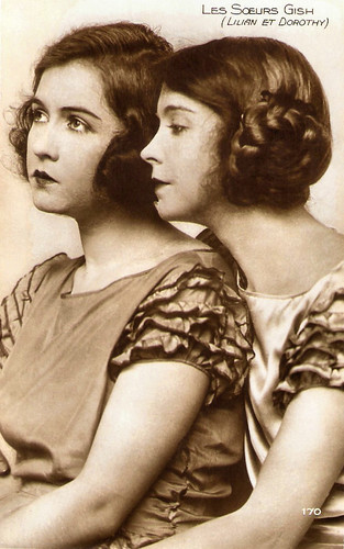 Dorothy Gish and Lilian Gish