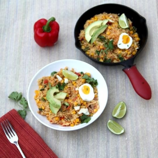 South of the Border Cheesy Rice