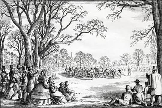 The Oneidas playing American football — or its weird ancestor — on the Boston Common in 1862