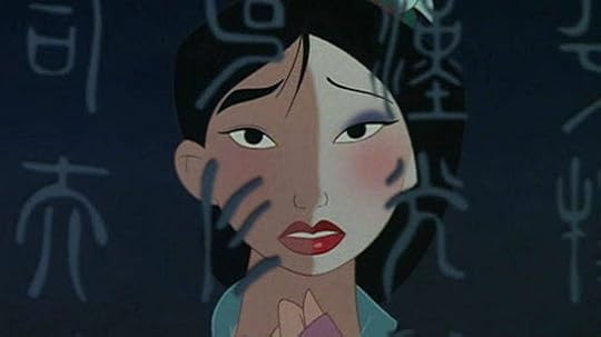 Mulan "Reflections" Split Makeup