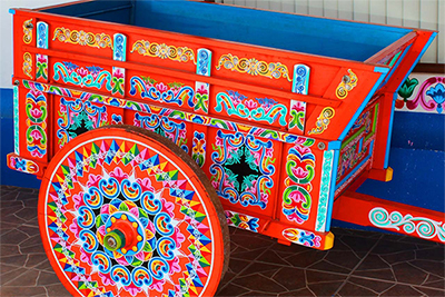 Costa Rican oxcart
