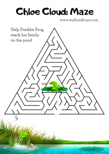 Children's Maze based on the book
