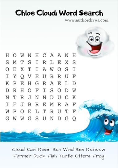 Children's Word Search based on the book