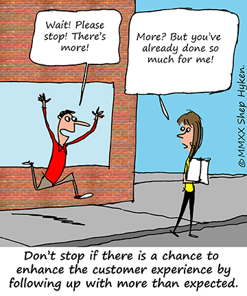 Employee Yells at Woman to Turn Around Outside Storefront