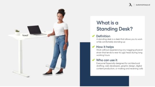 Standing Desk Infographic
