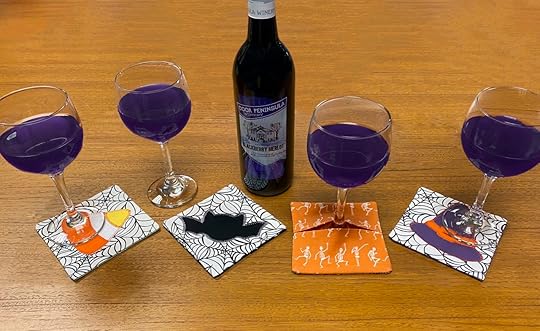 Spooky Fun Halloween Appliqued Palette Coaster Sewing Tutorial at the Nancy Zieman Productions Blog