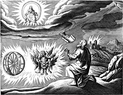 Ezekiel’s Vision by Matthaeus Merian, c. 17th century.