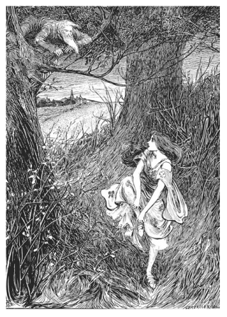 The Red Shoes illustrated by Helen Stratton