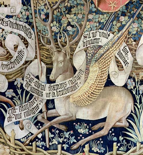 Winged Stag Tapestry