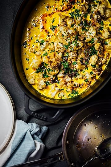 Roasted Cauliflower in Turmeric Kefir - The Flavor Equation by Nik Sharma (Chronicle Books, Oct 2020)