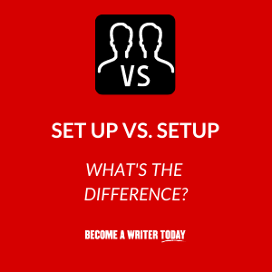 set up vs setup