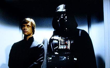 Luke Skywalker Darth Vader Star Wars Return of the Jedi