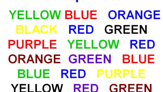 Brain Teaser: Stroop Effect