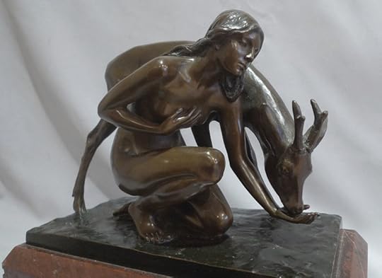 Deer Maiden by Erich Schmidt-Kestner