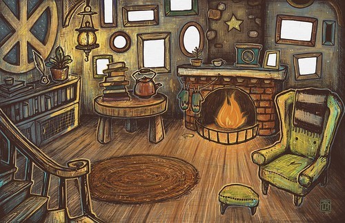 Home. From Artist Spotlight: Kat VanderWeele