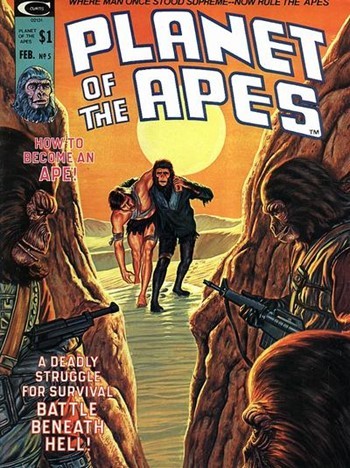 AusReprints - Planet of the Apes (Marvel, 1974 series) #5