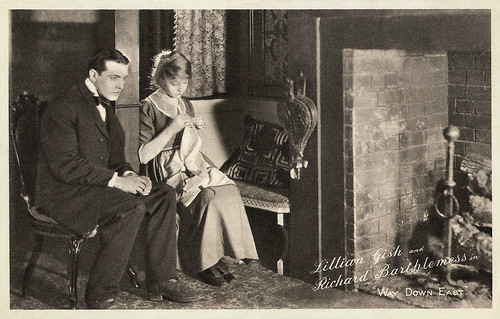 Lillian Gish and Richard Barthelmess in Way Down East (1920)