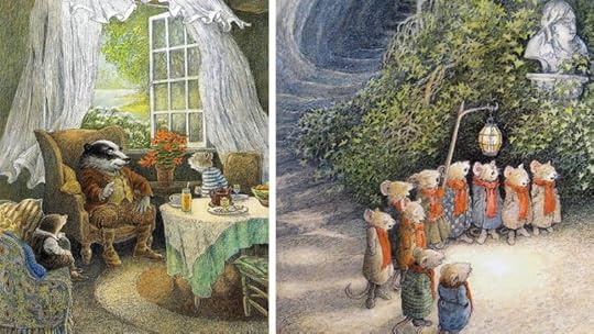The Wind in the Willows illustrated by Inga Moore