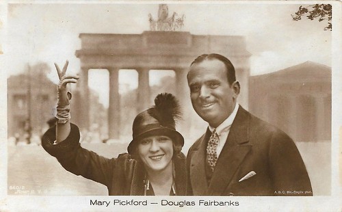 Mary Pickford and Douglas Fairbanks in Berlin