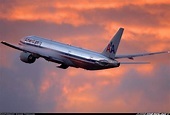 AA 772 departing LAX at sunset | American airlines, Boeing ...