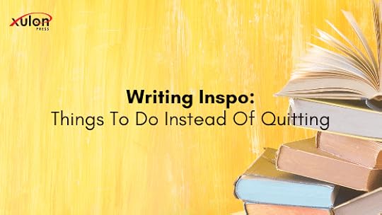 Need some writing inspo? Thinking about quitting writing recently? Here are other things you can do instead: 1. Write sideways instead of forward: work o...