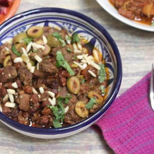 Lamb Tagine with Olives
