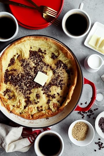 Chocolate Chip Cookie Dutch Baby