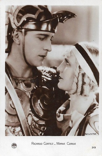 Maria Corda and Ricardo Cortez in The Private Life of Helen of Troy