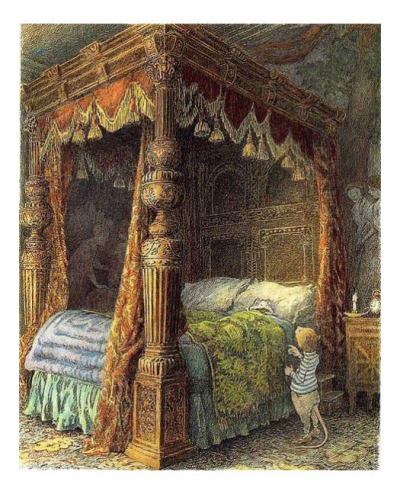 An illustration for The Wind in the Willows by Inga Moore xx