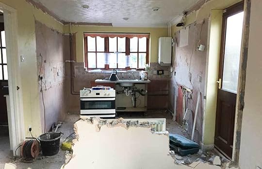 knock through from lounge to kitchen