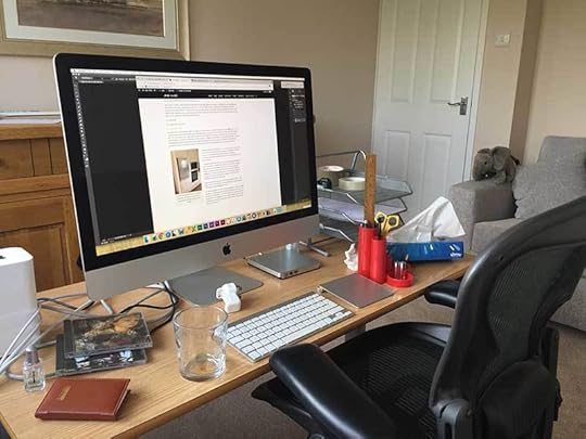 Office in refurbished house