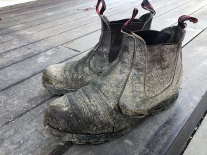 The boots of Paul Carter
