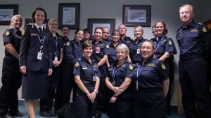 The customs team featured in the blog byPaul Carter