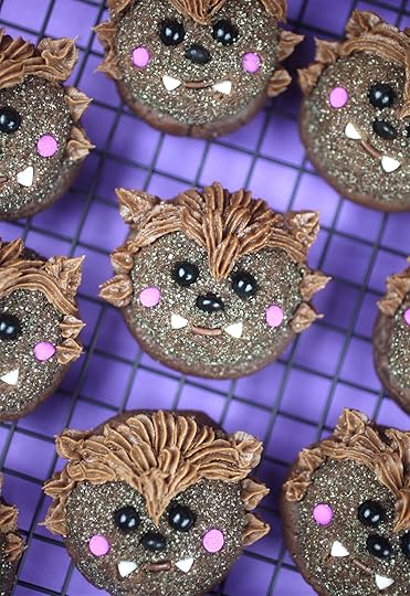 Wee Werewolf Chocolate Cookies