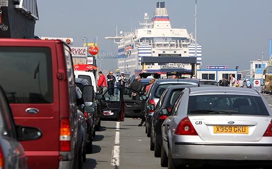 Chaos at French port as Briton packs WW2 bombshells in his bag