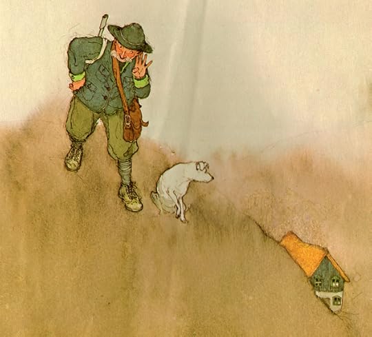 Little Red Cap illustration by Lisbeth Zwerger