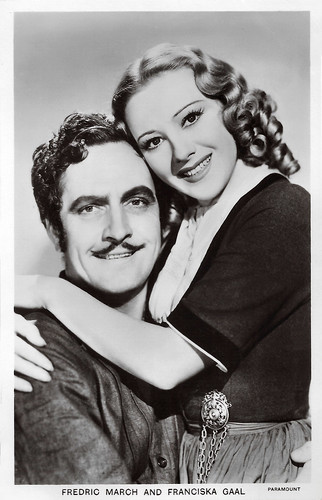 Fredric March and Franziska Gaal in The Buccaneer (1938)