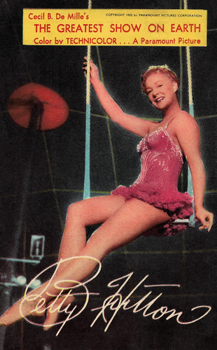 Betty Hutton in The Greatest Show on Earth (1952)